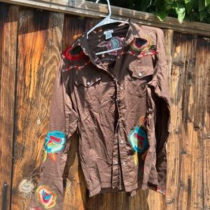 Tasha Polizzi collection button down